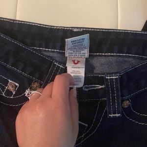 True religion dark wash jean